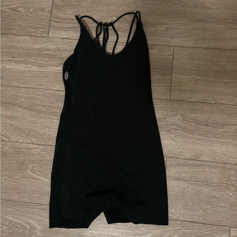 Free People Movement strappy onesie romper